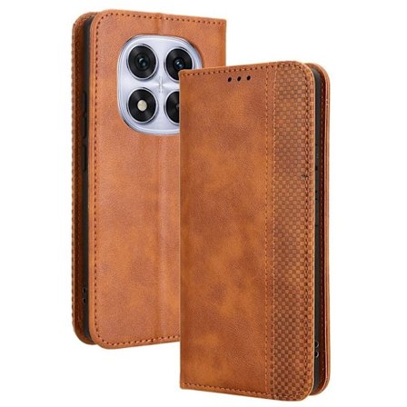 Bofink Vintage Xiaomi Redmi Note 14 Pro Plus 5G / Xiaomi Redmi Note 14 5G lærveske - Brun