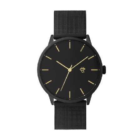 CHPO Nando Black Gold Klockor Unisex Svart