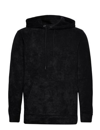 Onskyle Reg Cord Hoodie 3616 Swt Hettegenser Genser Svart ONLY & SONS