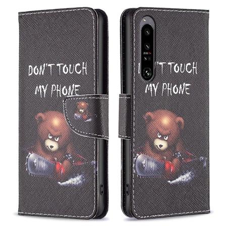Til Sony Xperia 1 VI tegnebogstativetui mønstertelefoncover Multicolor