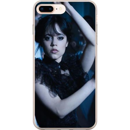 Apple iPhone 7 Plus Gennemsigtig cover Wednesday Addams