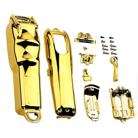 Wahl Magic Clipper Cordless -kotelo - läpinäkyvä kulta, DIY, kampaamotarvikkeet KLB