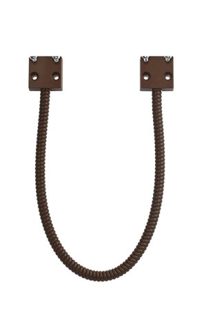 Alarmtech DL 8-40 B Karmoverføring 400 x 8 mm, med 4 skruer Brun, Alarm & sikkerhet