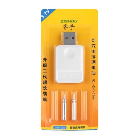 Fiskeflöte Batteri Elektrisk USB-Laddning CR425 Glow Stick Laddare Fiskeflöte Batteri Elektriska Fiskeflöten