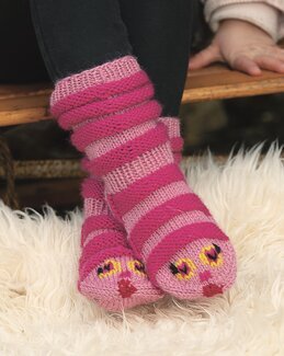 Strikkeoppskrift Strømper Pink Lady - Viking of Norway