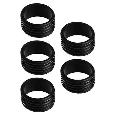 5 stk. Sport Racket Håndtak Gummiring Elastisk Tennis Racket Bånd Overgrep