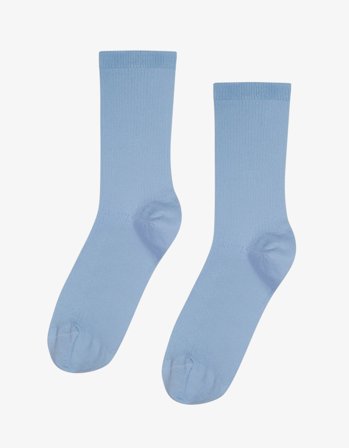 Women Classic Organic Sock - Steel Blue - One Size