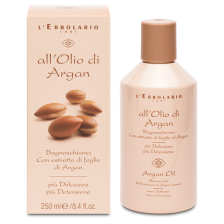 L'Erbolario Bagnoschiuma All'Olio Di Argan Detergente Cremoso