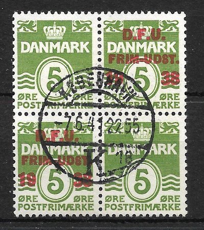Danmark - AFA 245 - Stemplet
