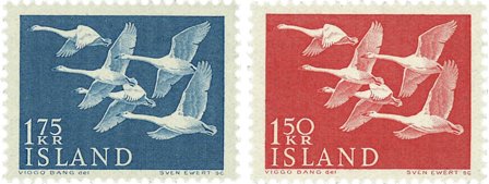 Island 1956 - AFA 312-314 - Postfrisk