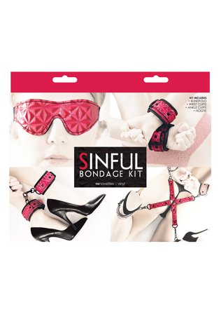 SINFUL BONDAGE KIT PINK
