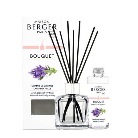 Maison Berger Paris Bouquet Parfumé Bouquet Cube Champs de Lavande 100ml - Diffusore di Profumo