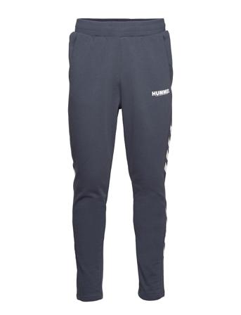 Hmllegacy Tapered Pants Collegehousut Olohousut Sininen Hummel