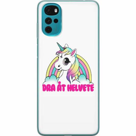 Motorola Moto G22 Mjukt Skal - Unicorn - Dra Åt @!#