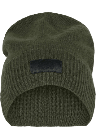 Dovre Ekologisk Ull, Beanie Hatt, Navy Accessoarer Herr Grön ONESIZE
