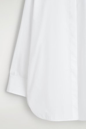 COS Women's Camicia Sartoriale In Cotone in Bianco