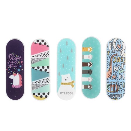 MOMO STICK 5 stk. Genanvendelig klæbende gelpude Fingergreb Ring Stand til IOS-telefon