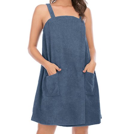 Naisten kylpypyyhe tasku kylpylä Terry kylpytakki