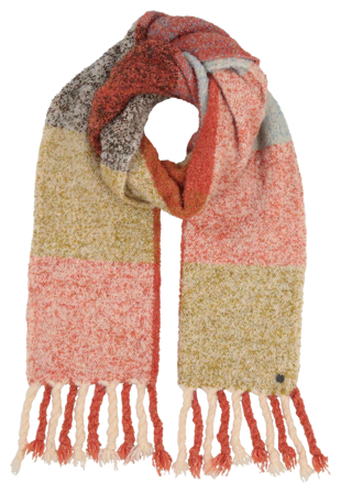 Fraas Polyester Scarf Halsdukar & scarves Dam Grön 38x200