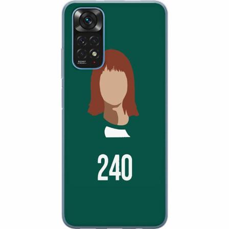 Xiaomi Redmi Note 11 Genomskinligt Skal Squid Game