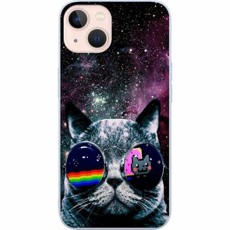 Apple Iphone 14 Premium Skal Space Cat