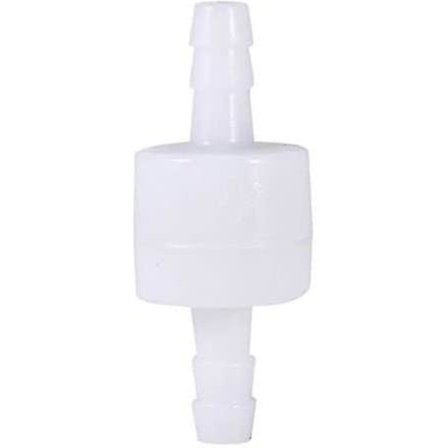 6mm Plastikrør Kontrolventil Envejs Kontrolventil Brændstof Vand Gas1cps-hvid