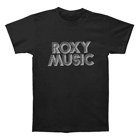 Roxy Music Retro Logo T-shirt