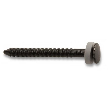 Heco 7200300256302 Tinnspiker 2,5 x 30 mm, 50-pakning Svart, Innfesting