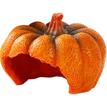 Halloween-kurpitsan akvaarion koriste, pelottava kalapiilo, monipuolinen akvaarion koriste matelijoille Track