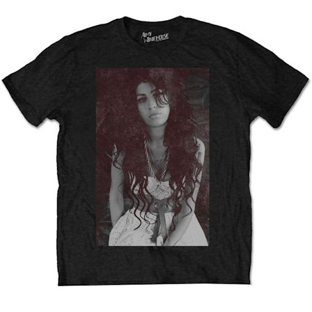 Amy Winehouse Unisex Vuxen Back To Black Chalk Board Bomull T-S
