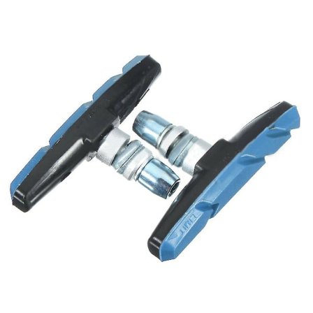 Sykkel Mtb Slitasje Blokk Vei Gummi Stille Bremseskiver Vanntette (blå)(2stk)