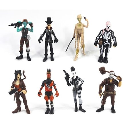 8/12 stk Fortnite Figurer 9-11CM julegaver