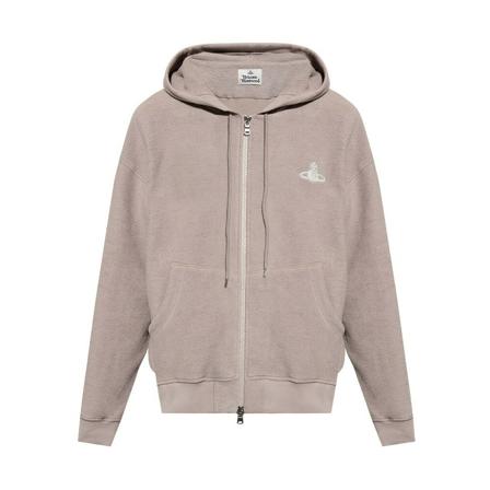 Vivienne Westwood Hood with logo Grå, Herre Trøjer