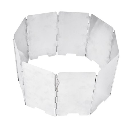 Utomhus Mini Bärbar Vikbar 9-Plats Camping Matlagning Spis Vindruta med bärväska