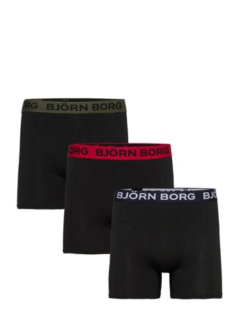 Björn Borg Cotton Stretch Boxer 5P - Black - XXL