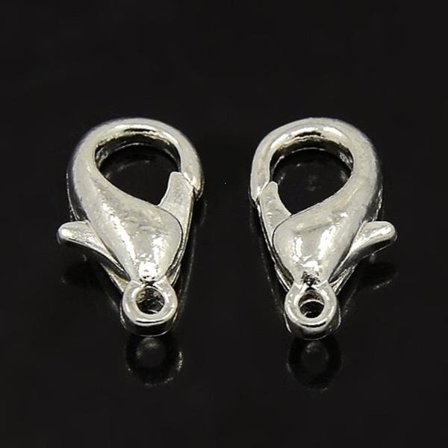 50 St. 14 mm. långa lobsterlås (3 färg val)