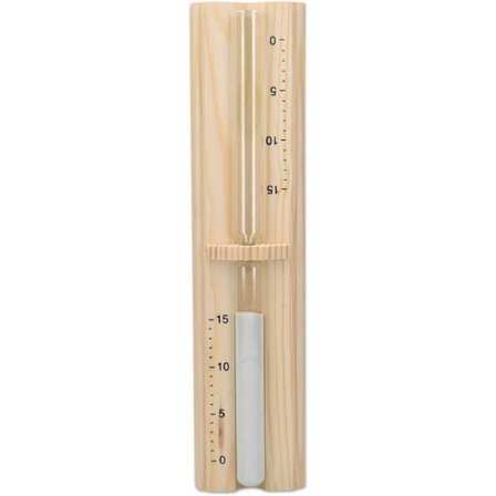 Sauna timeglass - timeglass 15 minutter i furu for sauna hammam spa-økt - Timer tidsmålingstilbehør damp avslapning