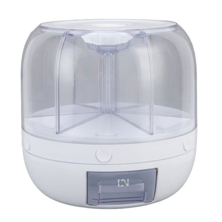 Kornbeholder 6 Gitre PP Rotation Insektsikker Kornopbevaringsorganisation Hjemmekøkken 5 kg