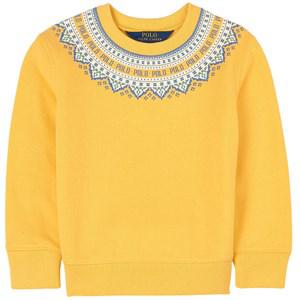 Kids - Ralph Lauren Yellow Branded Sweatshirt 10-12 Years - Jumpers and knitwear - 10-12 years - Yellow