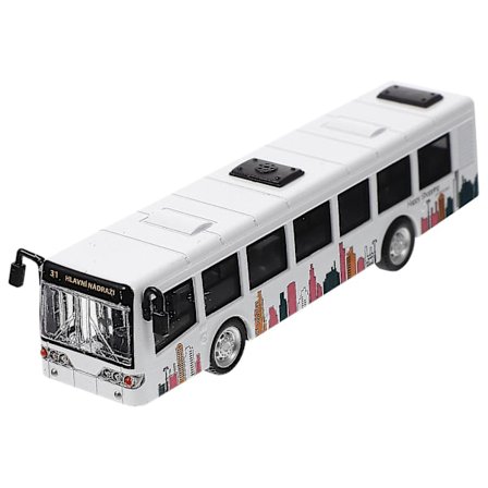 Simulaatiokaupunkibussimalli Vetoautobussi Leikkiauto Leikkiautot Leikki Sopii Lapsille