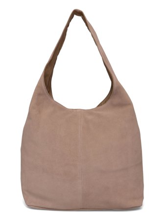 Ulrika Suede Bag - Beige - ONE SIZE
