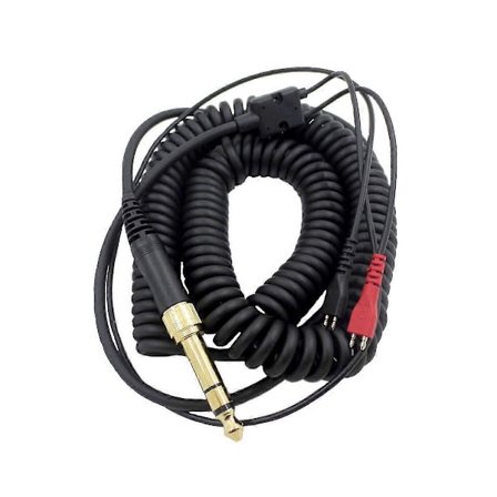 Kuulokkeiden kaapeli Sennheiser HD25 HD560 HD540 HD430 HD250 kuulokkeille, adapterin vaihto, jousikelakaapeli