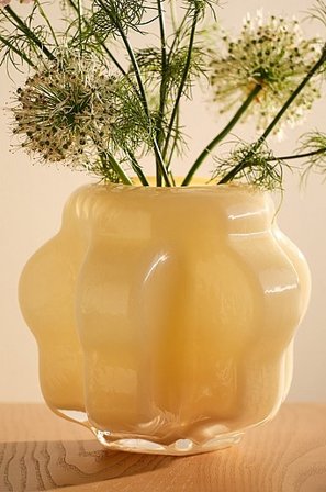 Jotex - Glazen Vaas Geel geel - MILKEY - Koop Vazen bij Jotex