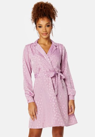 JDY Diffi L/S Dress Mauve Shadows Klær