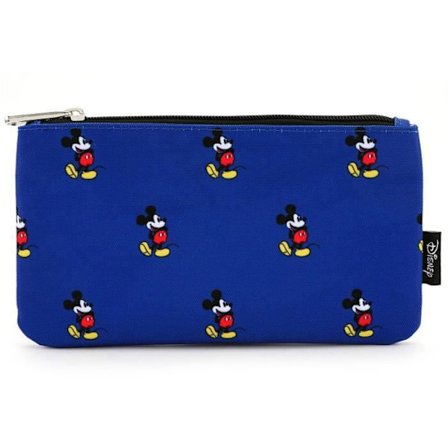Sacs kosmetik - Disney - Mickey-mönster - 100% nylon - 20 x 11 cm - Unisex