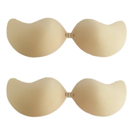 2 Pack Self Adhesive Invisible Bra Push Up Backless Bras