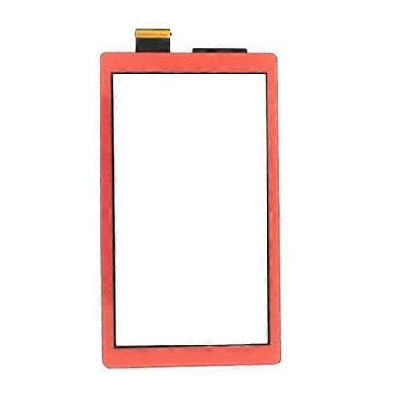 För Nintendo Switch Lite Grad C Digitizer Touch Screen Glas Ersättningsdel (Utan Logo) Röd
