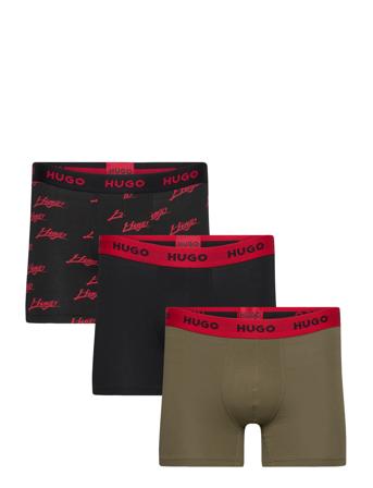 HUGO Boxerbr Trplt Design Svart