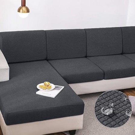 Vattentät cover för vardagsrum Stretch jacquard sofföverdrag Billig sofföverdrag Delikat sofföverdrag för hem Hotell C