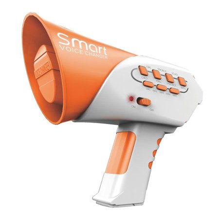 Röstförvrängare elektronisk leksak för barn, rolig megafonleksak, present till barn, pojkar och flickor